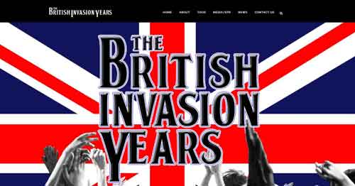 British Invasion Years Website