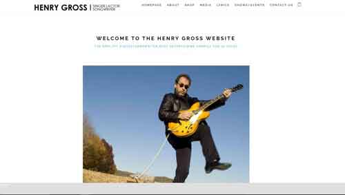 Henry Gross Website